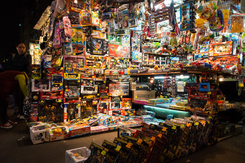 HK28 Street market toy store Sunny Chan Flickr