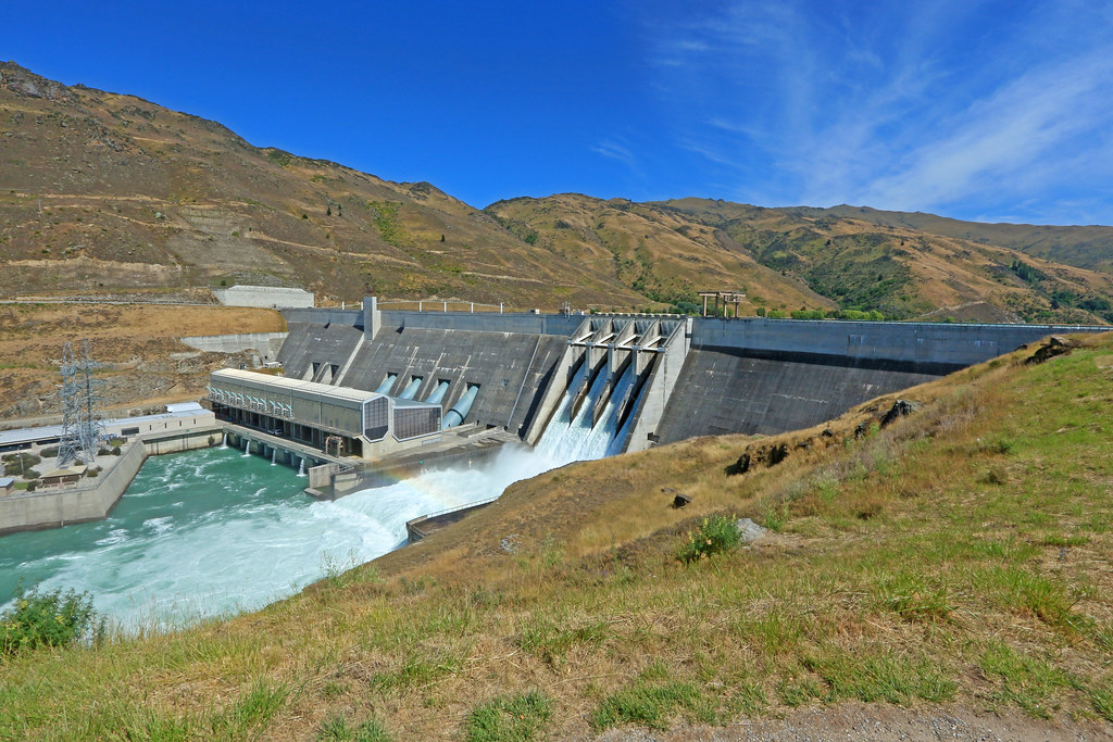 Clyde Dam, Clyde Power Station, Clutha River, Lake Dunstan… Flickr