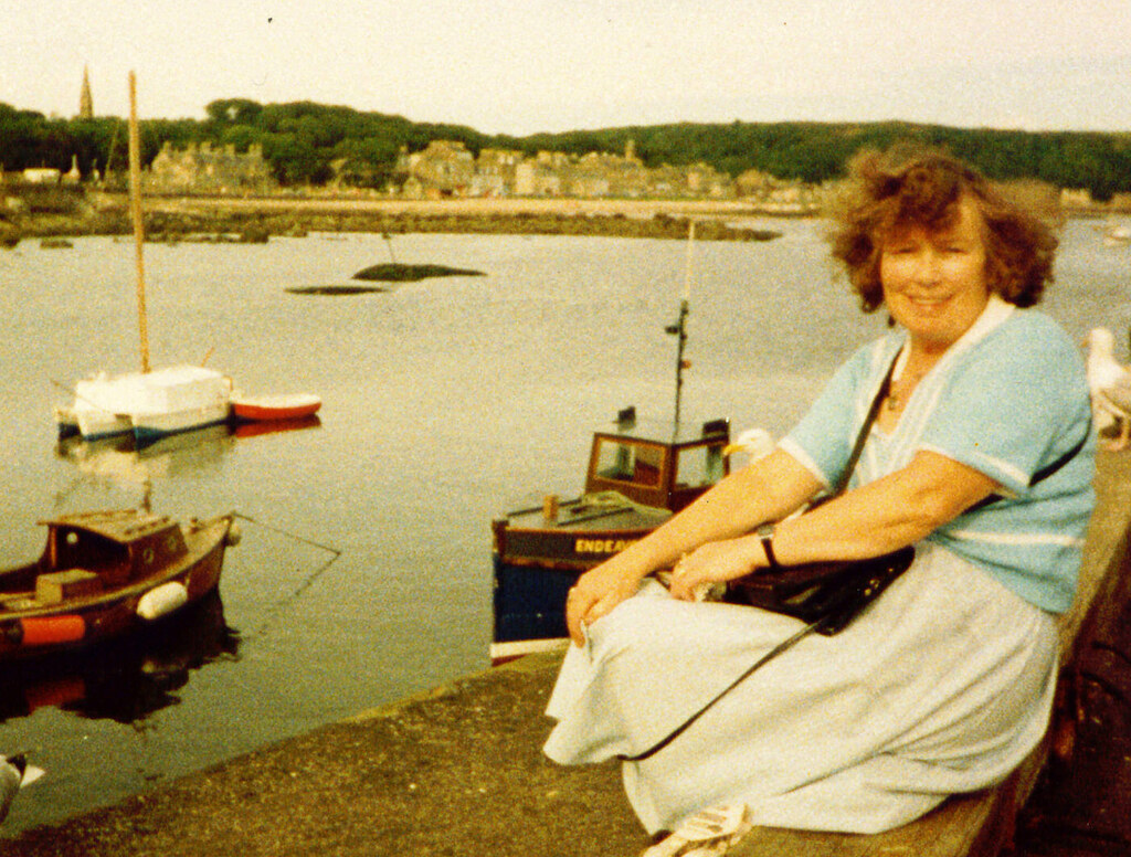 Mum at Millport in the 1980s Mum at Millport in the 1980s Flickr