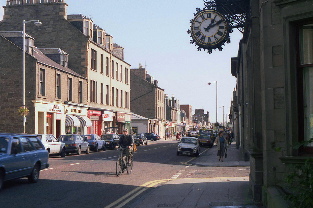Brook Street, Broughty Ferry, 1984 A view eastwards along … Flickr