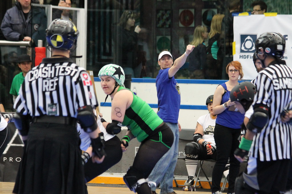 Regina VS Edmonton (Roller Derby Nationals, March 16 2013)… Flickr
