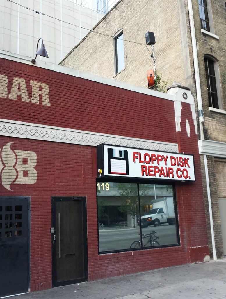 Floppy Disk Repair Co. samayoukodomo Flickr