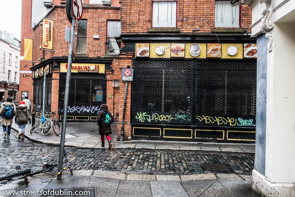 Charlies Asian Restaurant In Temple Bar In Dublin On A Wet… Flickr