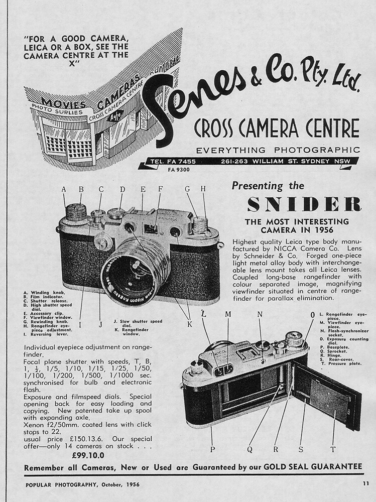Snider 1956 Advt Australia Geoff Harrisson Flickr