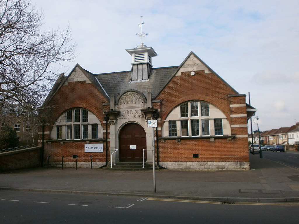Winton Library Bournemouth Dorset England When it opened i… Flickr