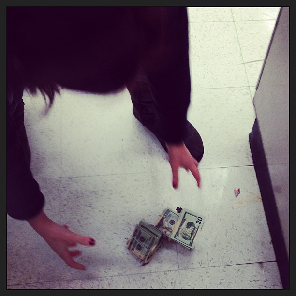 Throws money in the air like glitter. Makes a scene. Picks… Flickr