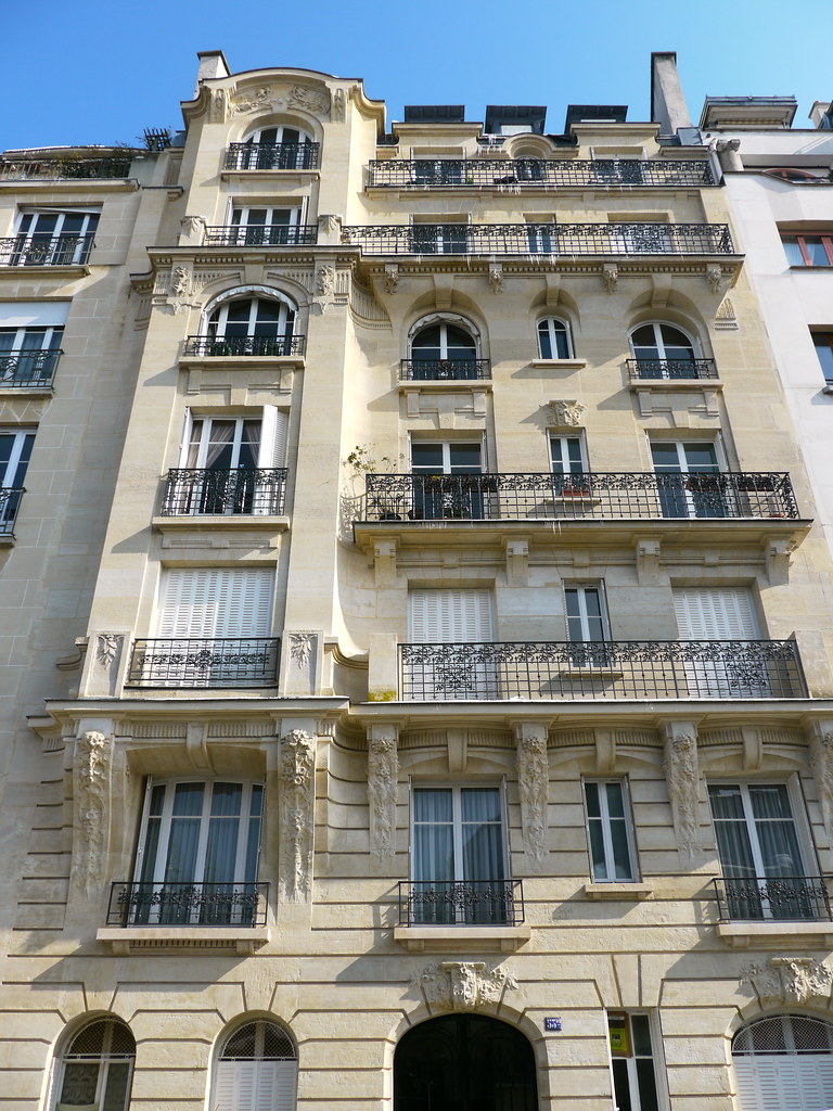 Paris, rue Boileau H. Sellet architecte. MarieHélène Cingal Flickr