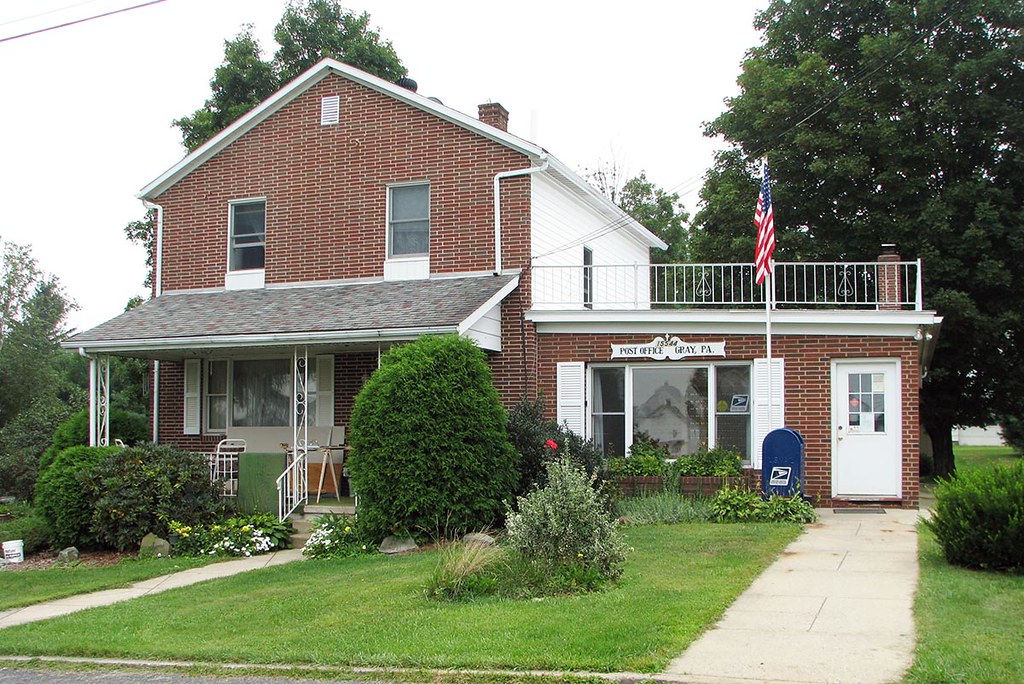 Gray, PA post office Somerset County. Photo by E Kalish, A… Flickr