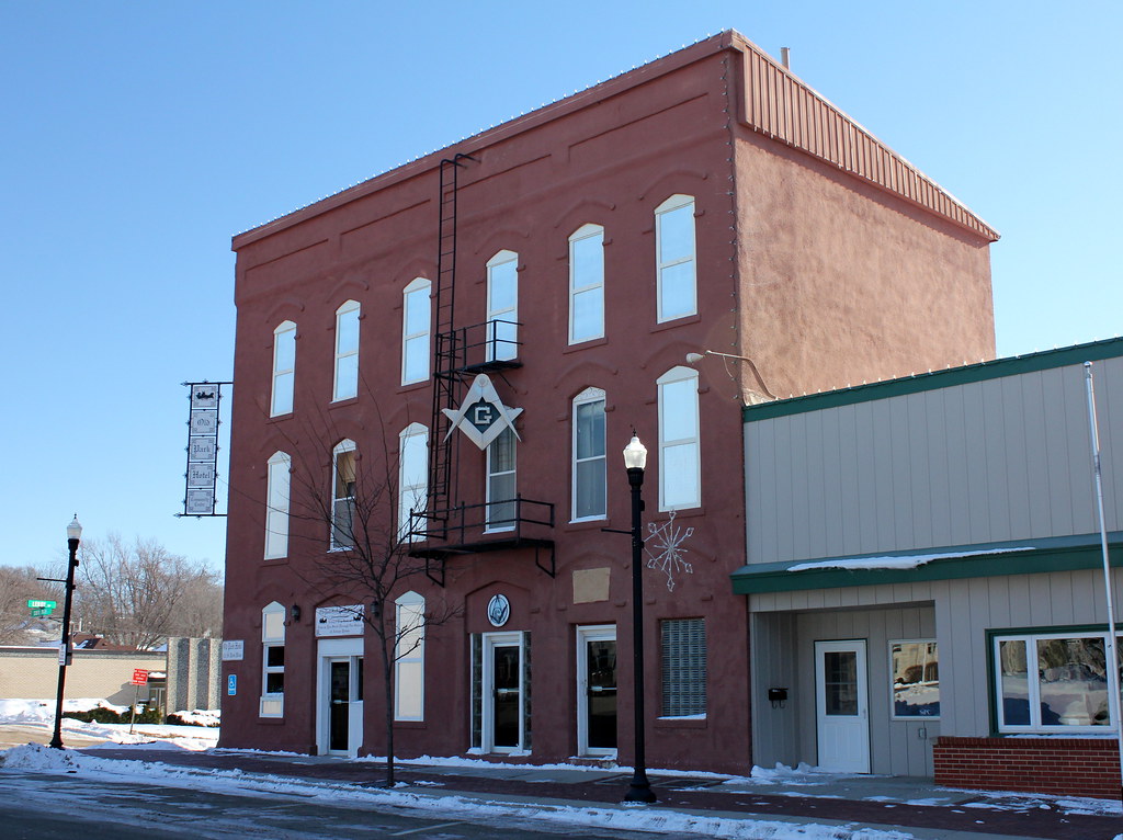 Old Park Hotel (Masonic Lodge) Audubon, IA Tom McLaughlin Flickr