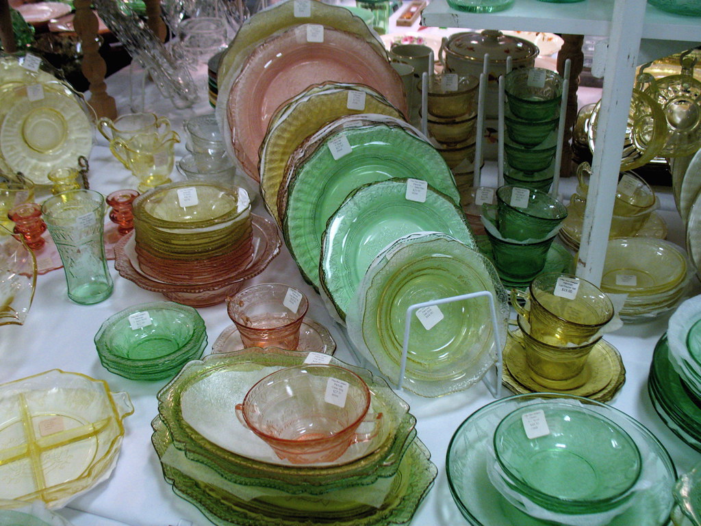 Vintage Depression Glass Show Depression Glass Show and Sa… Flickr