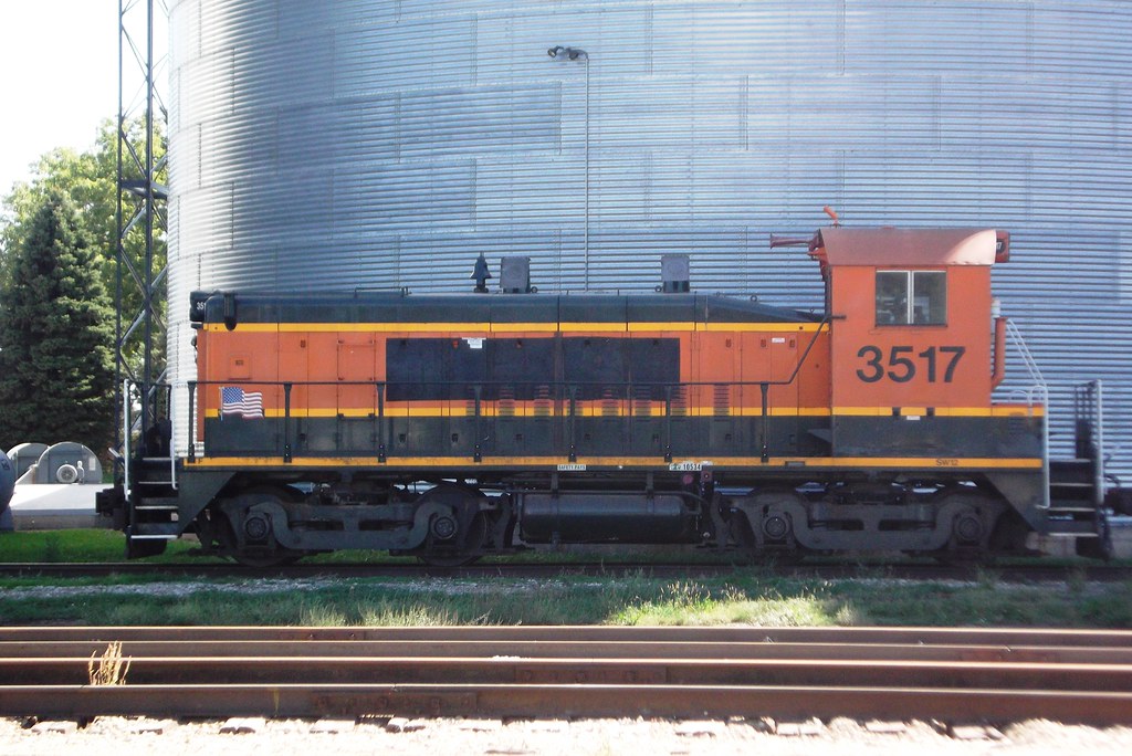 Bayard, Iowa, Milwaukee Road, Burlington Northern Railroad, Engine a