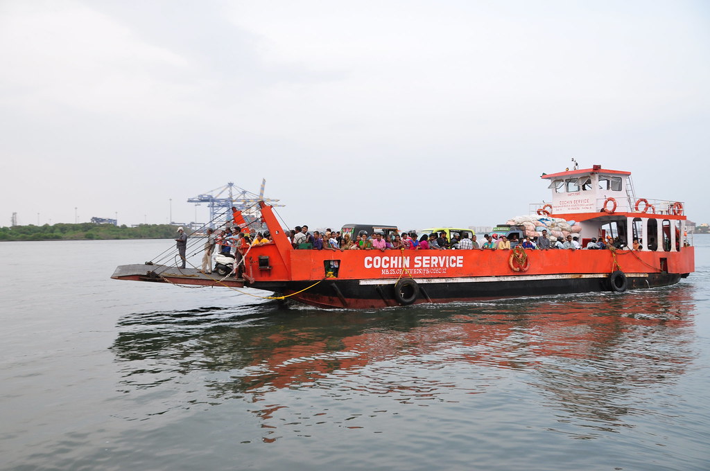'Cochin Service IV' is the main roro ferry in Cochin Flickr