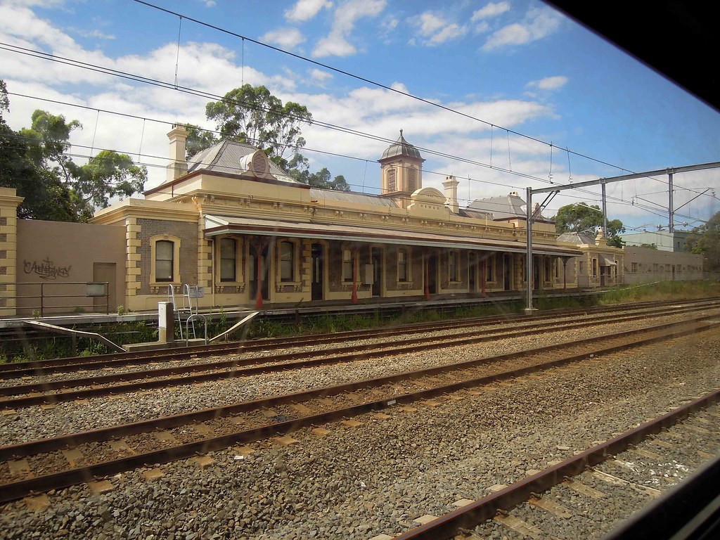 From the train Petersham Railway Station, Built 1885 Flickr