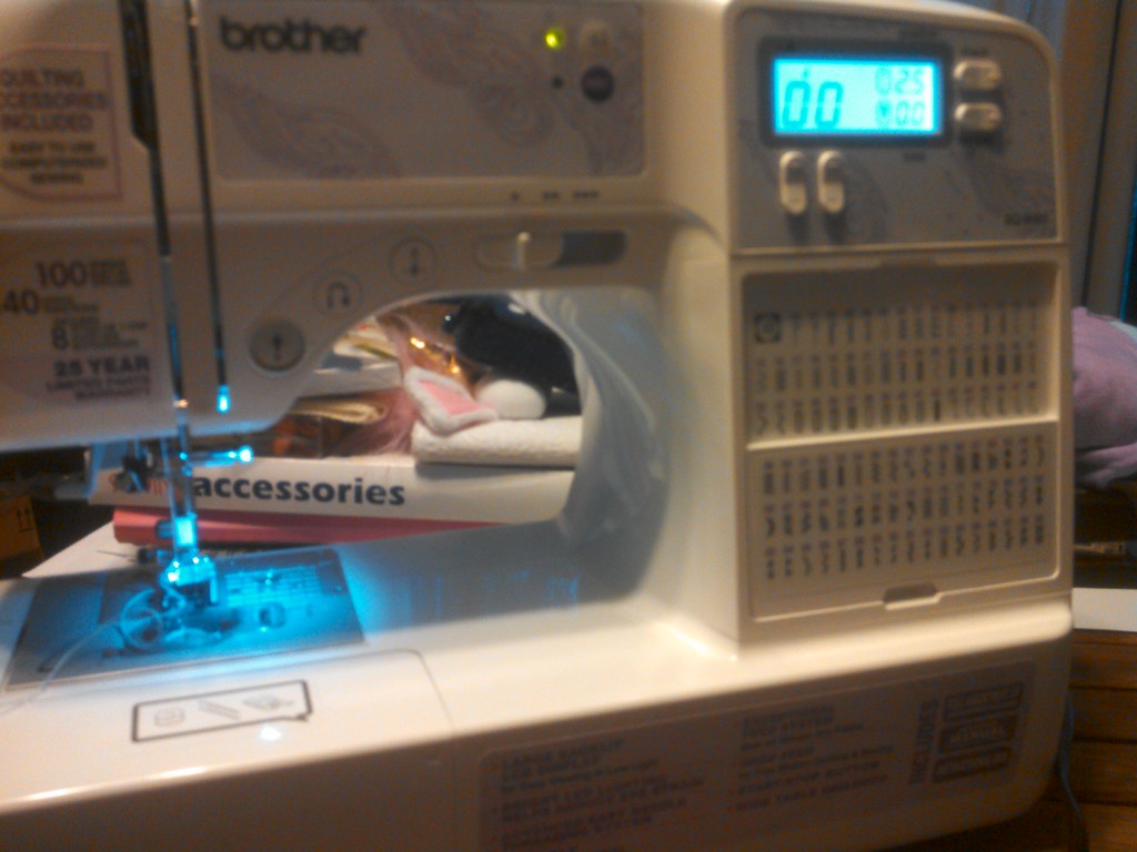 Sewing machine! i love my brother SQ9050! Kelly Faerie Flickr