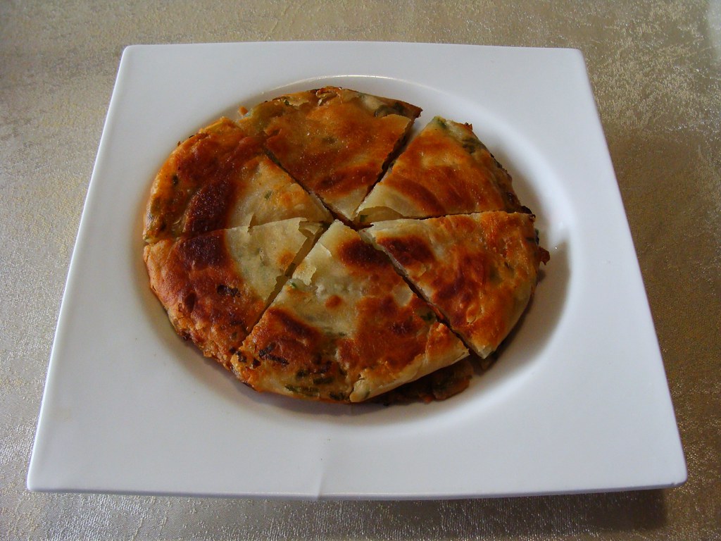 Pan Fried Green Onion Cake At the Lucky Noodle Hunan Chine… Flickr