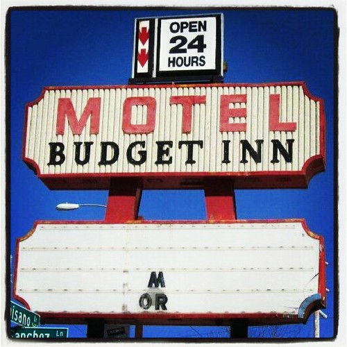 Budget Inn Motel sign El Paso, TX DEMcSee Flickr