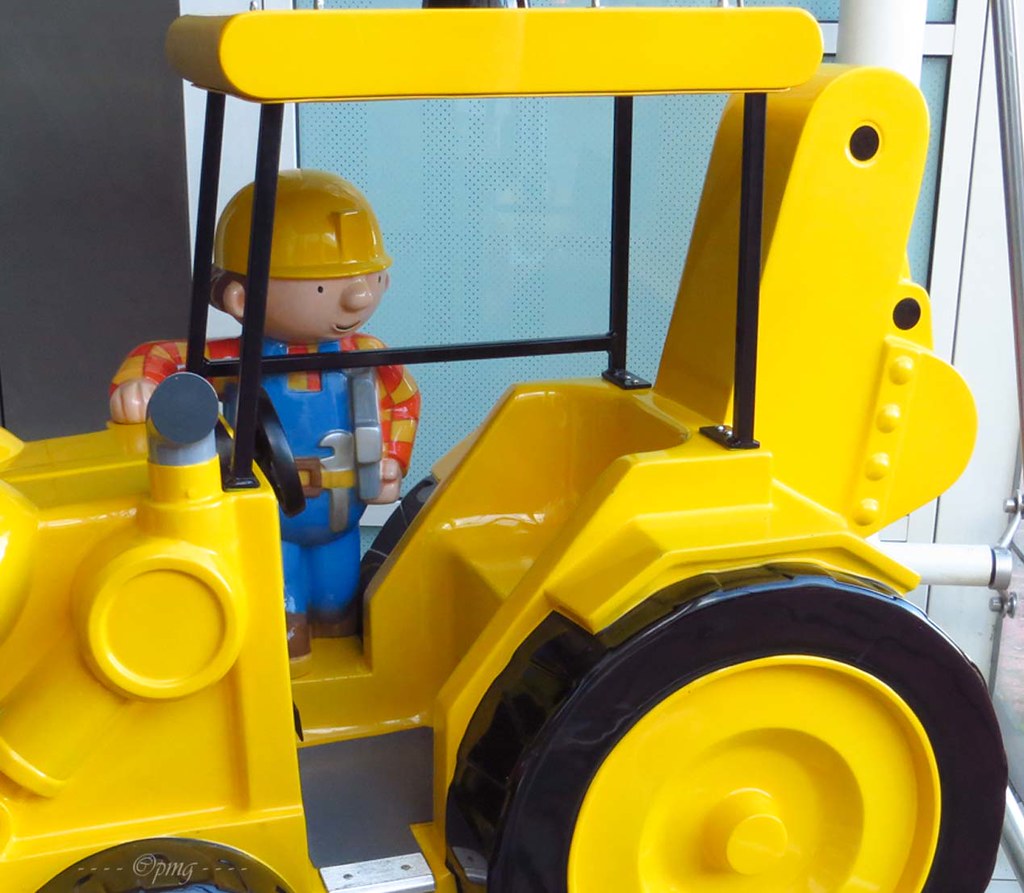Bob the Builder A large toy for children at the shopping c… Pat's