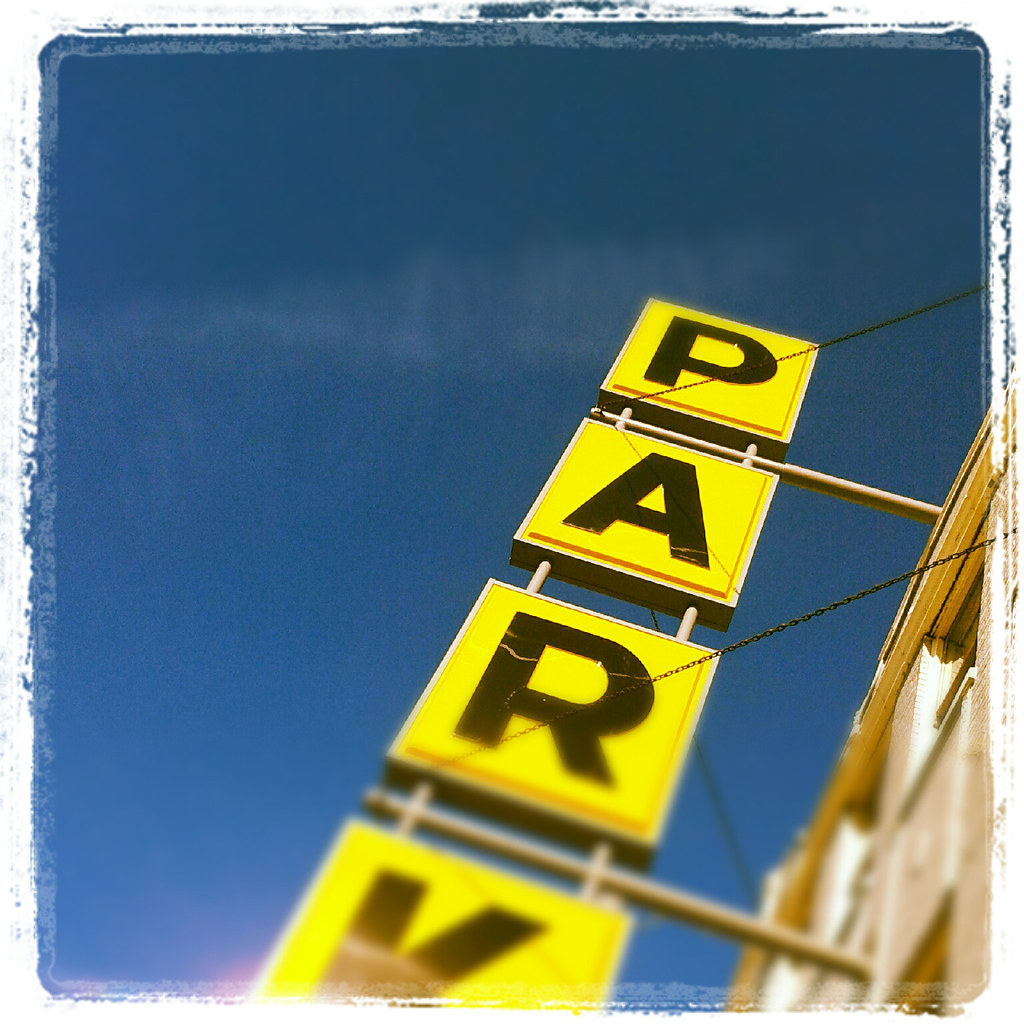 PARK parking sign, lakeview, chicago adrienne cragnotti Flickr