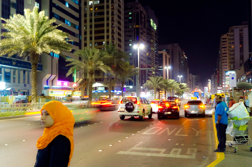 Hamdan Street, Abu Dhabi Adrian Hickey Flickr
