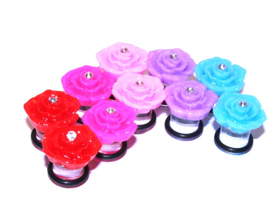 Cheap Plugs Ear Gauges for Girls with Stretched Ears Flickr