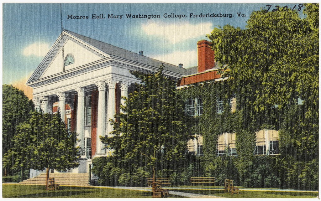 Monroe Hall, Mary Washington College, Fredericksburg, Va. Flickr