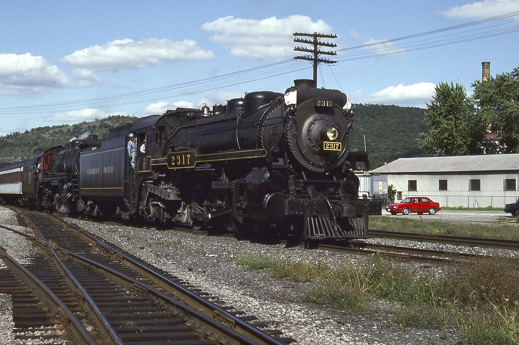 CP 2317 Binghamton, NY Bevier Street Yard. September 1992 Anthony