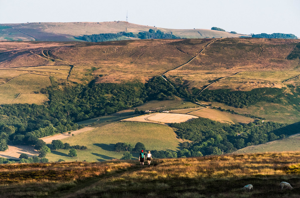 Return to Aston View from the descent on the South East of… Flickr