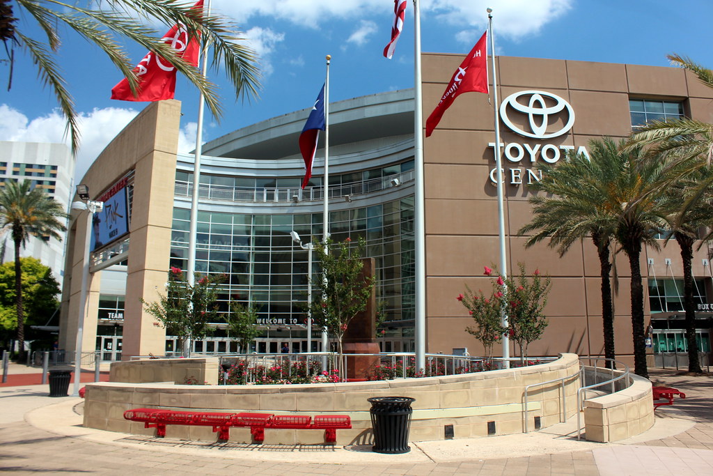 Houston Downtown Toyota Center The Toyota Center