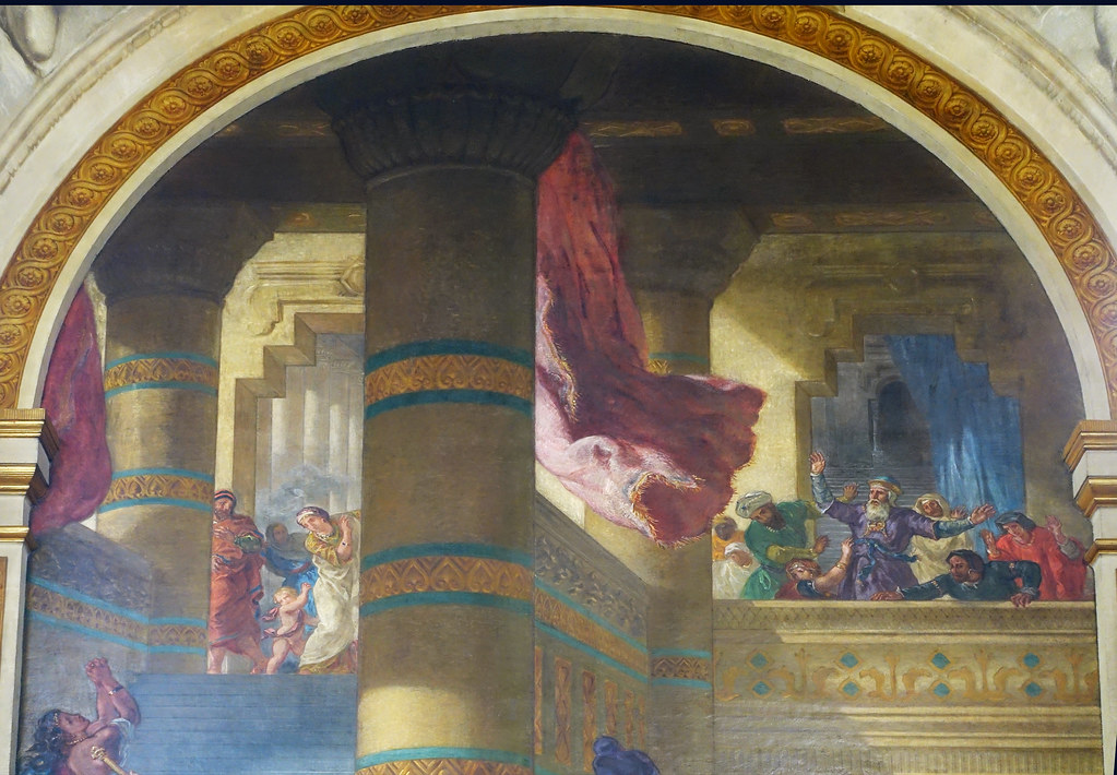 Delacroix, mural cycle, SaintSulpice, Paris Eugène Delacr… Flickr