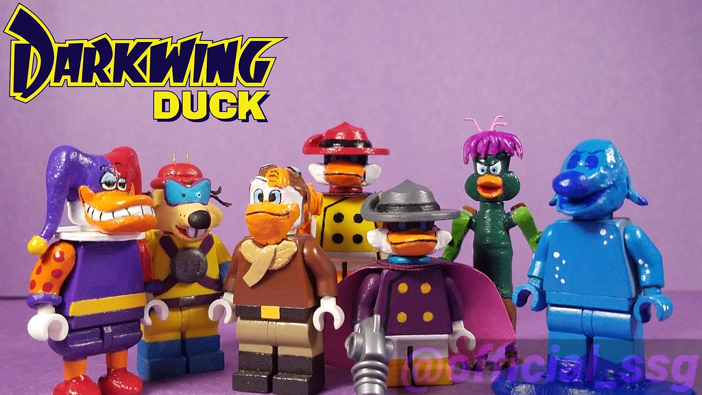 My complete Darkwing Duck minifigure collection! Official_SSG Flickr