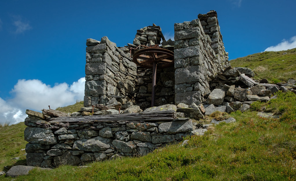 Horizontal sheave winch house, Ponc Alice, Dinorwic Flickr
