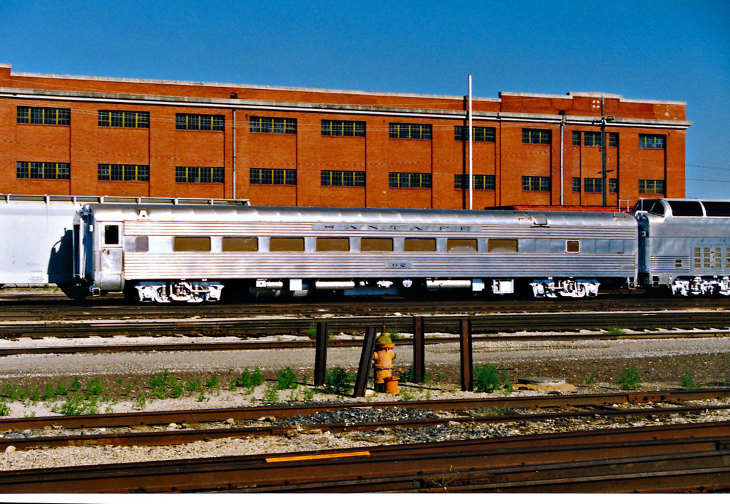 Santa Fe Business Car 62 In The Topeka Yard emd Flickr