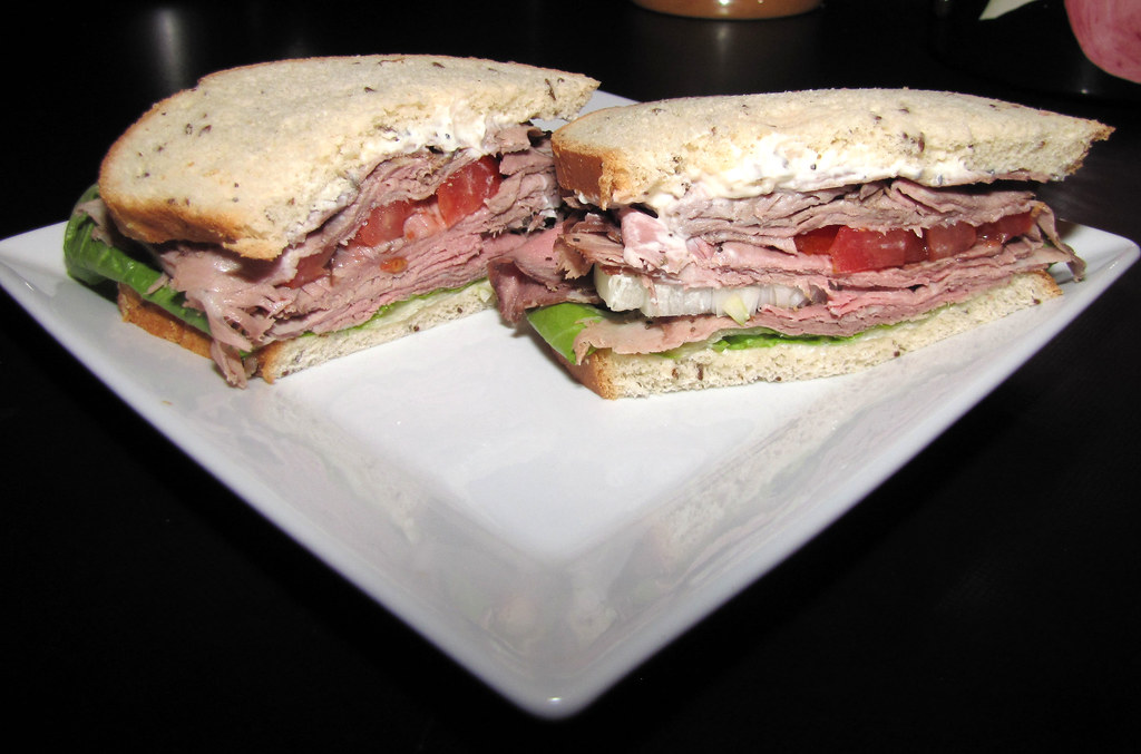 Roast beef on rye Ken Horner Flickr