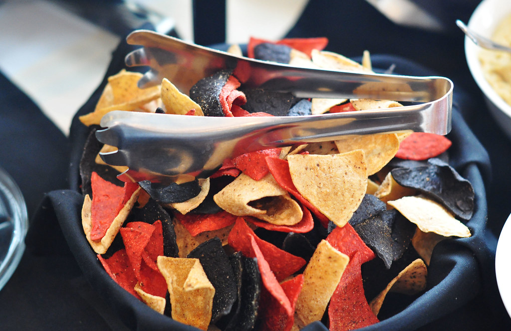 TriColored Tortilla Chips Kristi Sauer Flickr