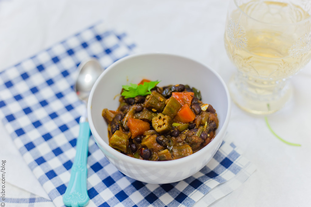 Black Beans and Okra Black Beans and Okra recipe on elsbro… Elsbro