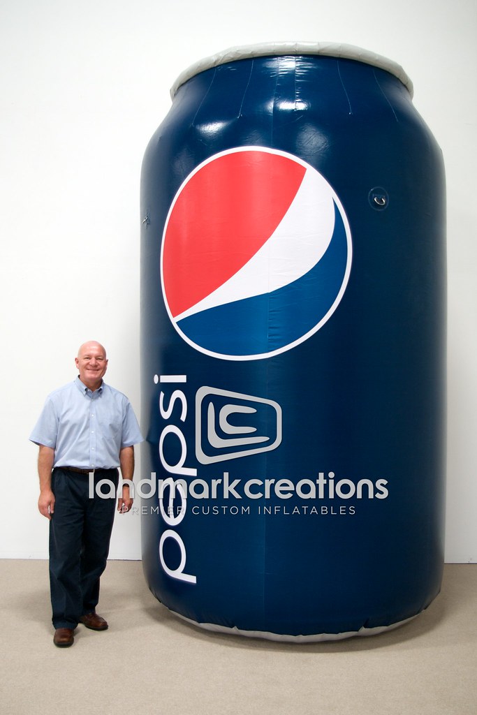 PepsiCola's Giant Inflatable Can of Pepsi This giant infl… Flickr