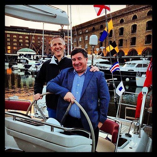 Tom and Joe take the helm on 'Helen' Winniepix Flickr