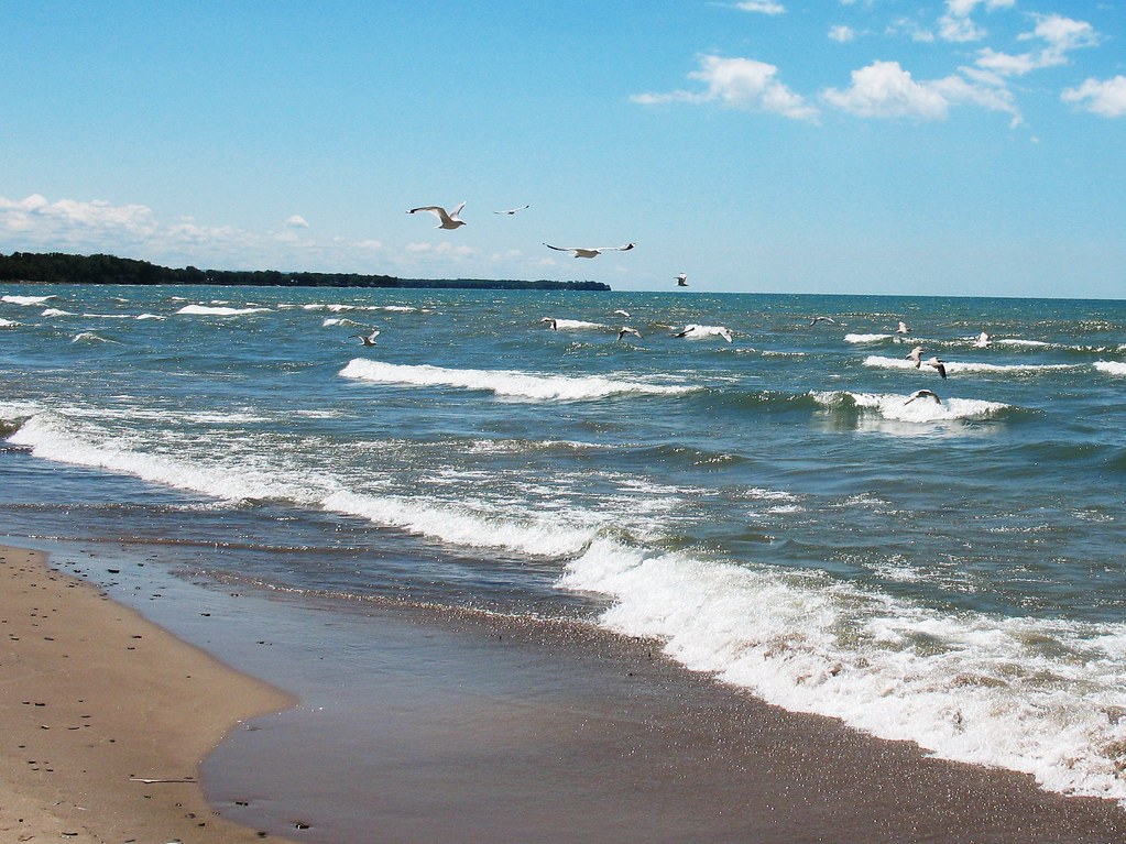 Lake Erie03 Lake Erie Shore, Dunkirk, NY Circled Thrice Flickr
