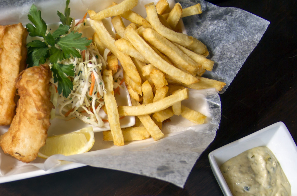 ris 03.07.13 8 fish and chips with malt vinegar, cole sl… Flickr
