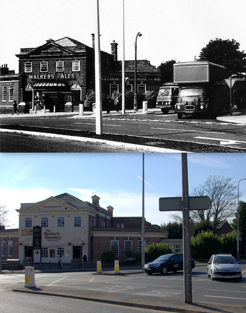 Archway Road, Huyton, 1960s and 2013 All these photos can … Flickr