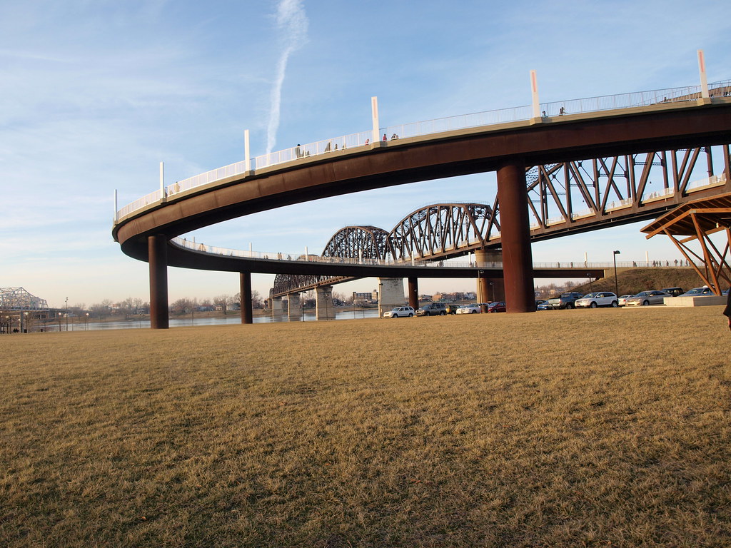 Waterfront Park Louisville KY Big Four Pedestrian Bridge Flickr