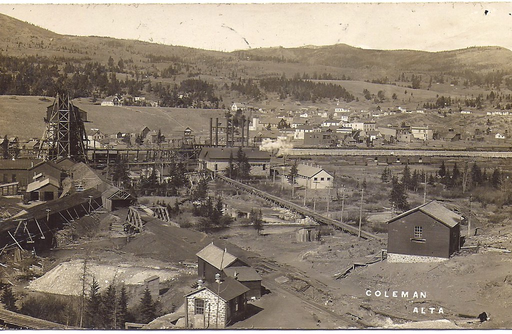 COLEMAN ALBERTA Mine name International mine No. 0088. Own… Flickr