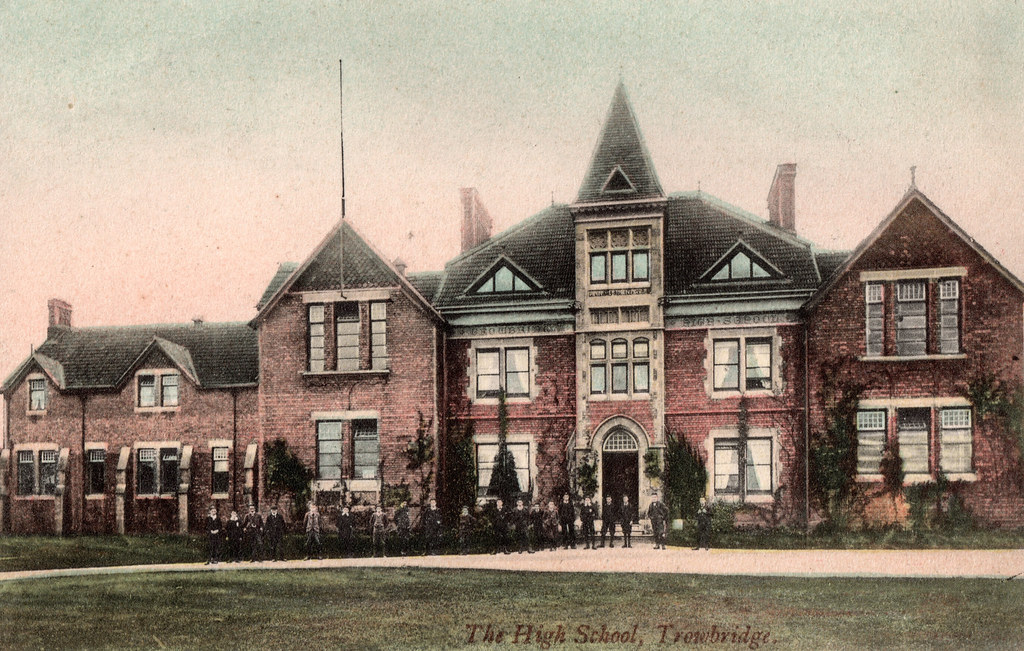 Trowbridge Boys High School Wingfield Road Photo by Wilkin… Flickr