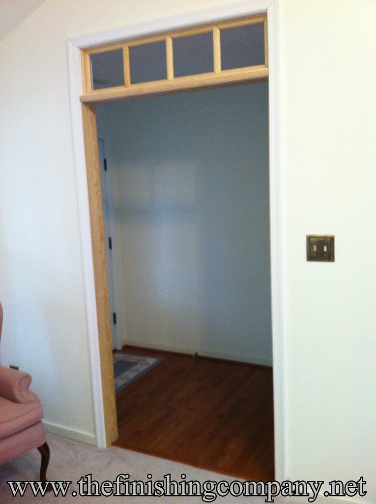 Cased openings with transoms General contractor installs c… Flickr