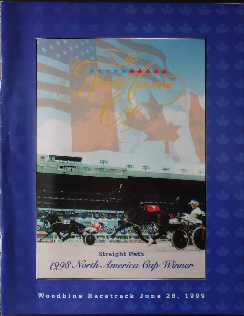 Woodbine Harness Racing Program, 1998 Howard Flickr
