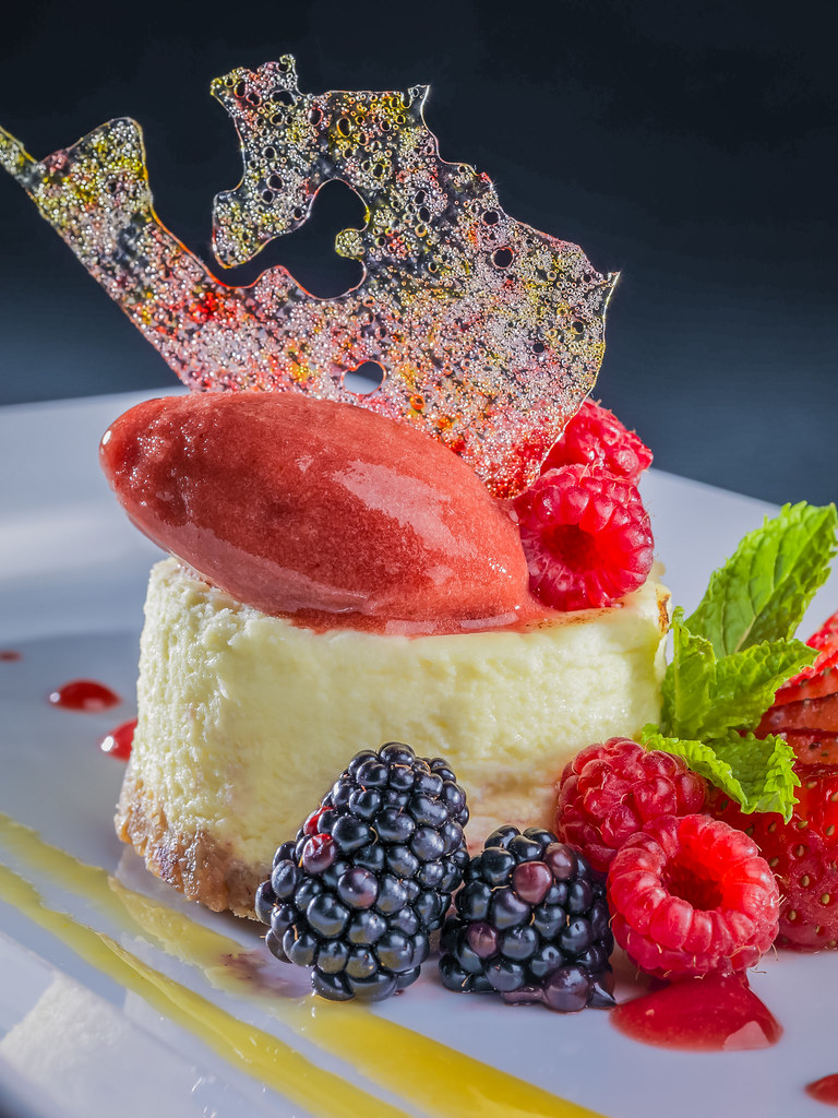 Chevre cheesecake at Troquet At Flickr