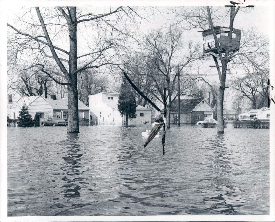 GIBRALTAR High water levels (1973) Flooding takes out Ada… Flickr