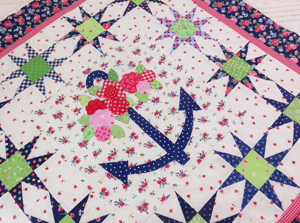 anchor quilt Pam KittyMorning Flickr