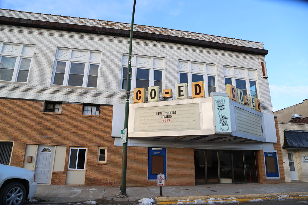 Fairfield Iowa, Movie Theater, CoEd Theater, Jefferson Co… Flickr