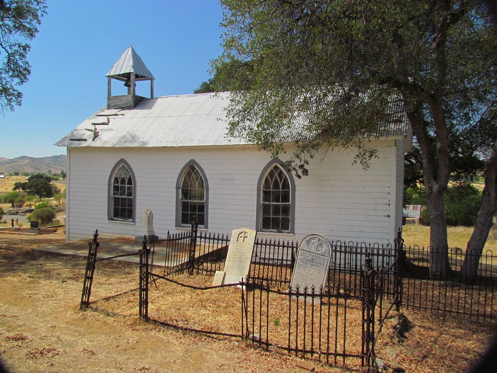 St Francis Xavier Church, Chinese Camp, CA David Berry Flickr